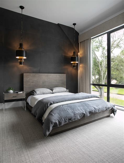 Grey Bedroom Walls With Black Furniture